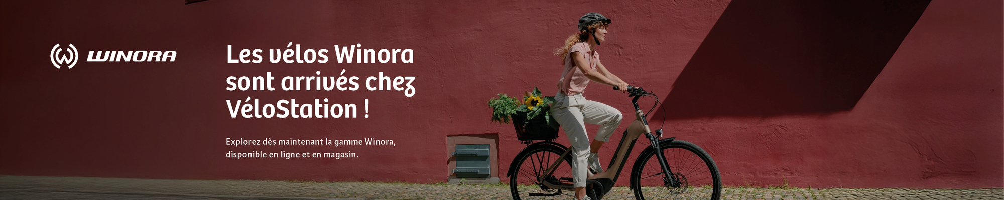 Winora arrive chez VéloStation