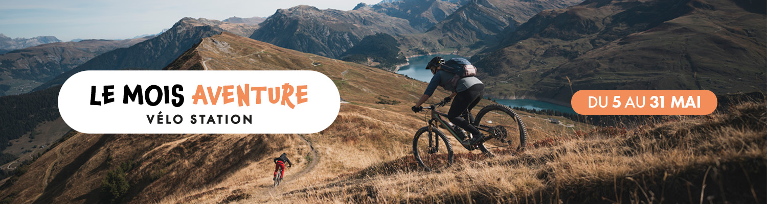 C'est le Mois de l'Aventure chez Vélo Station !