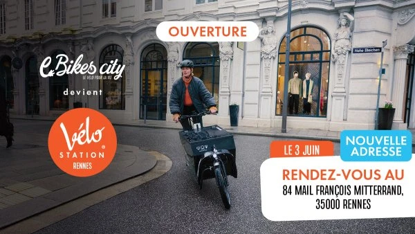 E-Bikes City devient Velo Station Rennes