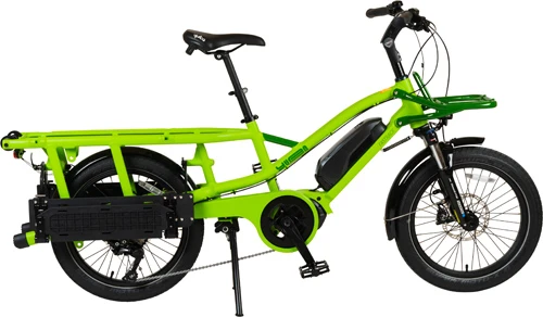 Vélo cargo électrique longtail Yuba FastRack V1