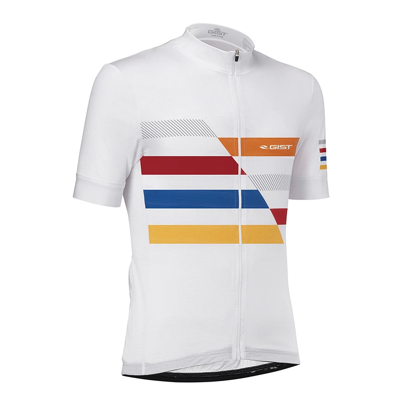 MAILLOT GIST HOMME MAGLIE MANCHES COURTES ZIP TOTAL